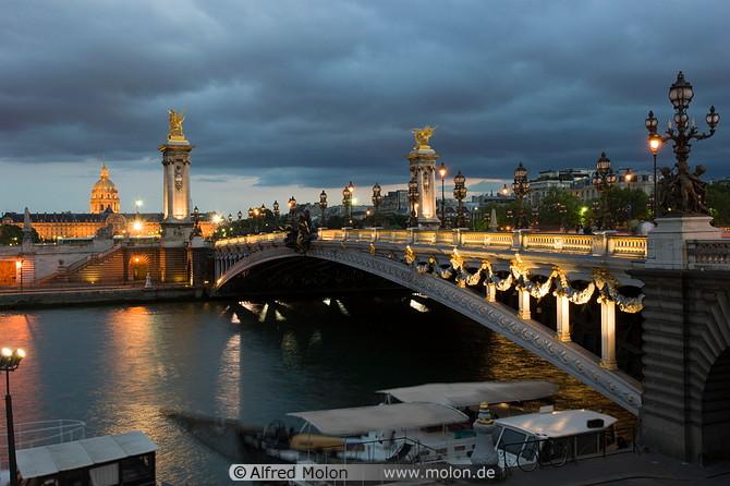 巴黎亚历山大三世桥pont alexandre 3
