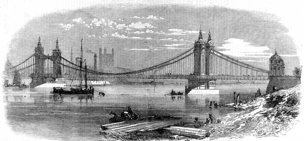 伦敦切尔西桥Chelsea Bridge